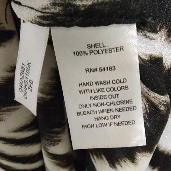 Calvin Klein Tunic Mini Dress Geo Print Funky Top 1X - Picture 9 of 9